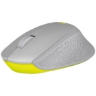 Logicool M331 SILENT PLUS Wireless Mouse M331GR gray/yellow Mouse Japanese version