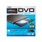 Logitec LDR-PML8U3LBK black DVD Drive Japanese version