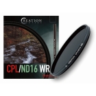 MARUMI CREATION CPL/ND16 WR 67mm Camera Lens Filter Japanese version