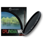 MARUMI CREATION CPL/ND64 WR 77mm Camera Lens Filter Japanese version