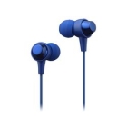 maxell +FiT MXH-C110RDB dark blue Earphone Headphone Japanese version