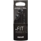 maxell +FiT MXH-C110SBK black Earphone Headphone Japanese version