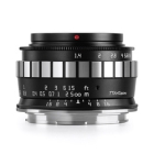 Meisho Kobo TTArtisan 23mm f/1.4C Black×Silver for Leica L Camera Lens Japanese version