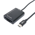 Miyoshi USR-CSD2/BK USB Type-C Memory Card Reader Japanese version