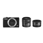 CANON EOS M100 double lens kit black Mirrorless Camera Japanese version