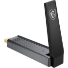 MSI GUAX18 black Wi-Fi LAN Adapter Japanese version