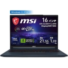 MSI Stealth-16-AI-Studio-A1VIG-2003JP Star Blue Notebook Japanese version