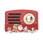 MUZEN AUDIO PETA MWQ1ICR Christmas Red Bluetooth Speaker Japanese version