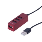 Nakabayashi Digio2 UH-2404R red USB Hub Japanese version