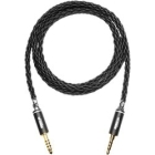 NOBUNAGA Labs Black Dragon NLA-KYU 4.4mm balance (5 poles) ⇔ mini plug (4 poles) 1.2m Earphone Cable Japanese version