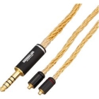 NOBUNAGA Labs channel marks pole NLS-MIO-KWM 4.4mm balance (5 poles) ⇔ MMCX 1.2m  Earphone Cable Japanese version