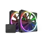 NZXT F140 RGB Twin Pack RF-R14DF-B1 black Case Fan Japanese version