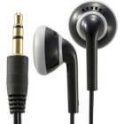 OHM ELECTRIC AudioComm HP-B135N-K black Earphone Headphone Japanese version