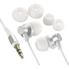 OHM ELECTRIC AudioComm HP-B170N-S silver Earphone Headphone Japanese version