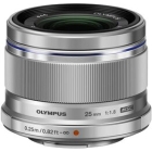 Olympus M.zuiko Digital 25mm F1.8 Silver Camera Lens Japanese version