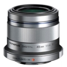 Olympus M.ZUIKO DIGITAL 45mm F1.8 Silver Camera Lens Japanese version