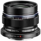 Olympus M.ZUIKO DIGITAL ED 12mm F2.0 Black Camera Lens Japanese version