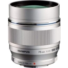 Olympus M.zuiko Digital Ed 75mm F1.8 Silver Camera Lens Japanese version