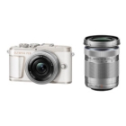 Olympus OLYMPUS PEN e-PL10 EZ Double Zoom Kit White Mirrorless Camera Japanese version