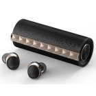 padmate PaMu Scroll black leather Earphone Headphone Japanese version