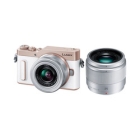 Panasonic LUMIX DC-GF10W-W Double Lens Kit White Mirrorless Camera Japanese version