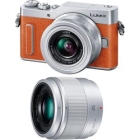 Panasonic LUMIX DC-GF90W-D Double Lens Kit Orange Mirrorless Camera Japanese version