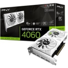 PNY GeForce RTX 4060 8GB XLR8 Gaming OC DUAL FAN White Edition VCG40608DFWXPB1-O PCIExp 8GB Graphic Card Japanese version