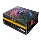 Thermaltake Toughpower DPS G RGB 650W Gold PS-TPG-0650DPCGJP-R Black Power Supply Japanese version