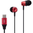 radius HP-NEL11CR red Earphone Headphone Japanese version