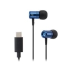 radius HP-NEL21CB Blue Earphone Headphone Japanese version