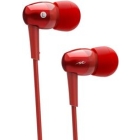 radius Ne EXTRA HP-NX10R red Earphone Headphone Japanese version