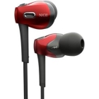 radius Ne EXTRA HP-NX30R red Earphone Headphone Japanese version