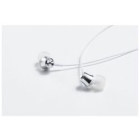 radius Ne HP-NEL11S silver Earphone Headphone Japanese version