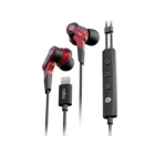 radius Ne HP-NHL21R red Earphone Headphone Japanese version