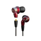 radius Ne HP-NHR31R red Earphone Headphone Japanese version