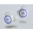 radius Ne HP-T100BTW white Earphone Headphone Japanese version