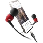 radius Ne Pure Flat HP-N100LR red Earphone Headphone Japanese version