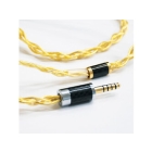 Rhapsodio Dedicated Terminal RSD Golden MK2 4.4mm balance (5 poles) ⇔  Earphone Cable Japanese version