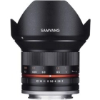 SAMYANG 12mm F2.0 NCS CS Black for Fujifilm Camera Lens Japanese version