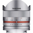 SAMYANG 8mm F2.8 UMC FISH-EYE II Silver for Fujifilm Camera Lens Japanese version