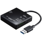 Sanwa Supply ADR-3ML39BKN USB 63in1 black Memory Card Reader Japanese version