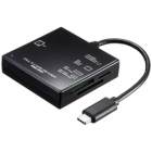 Sanwa Supply ADR-3TCML40BKN USB Type-C 63in1 Memory Card Reader Japanese version