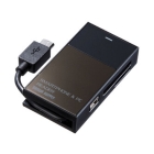 Sanwa Supply ADR-GSDU2BR USB 28in1 brown Memory Card Reader Japanese version