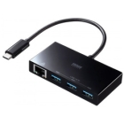 Sanwa Supply USB-3TCH19RBKN USB Hub Japanese version