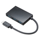 Sanwa Supply USB-3TCH9BK Black USB Hub Japanese version