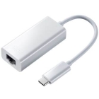 Sanwa Supply USB-CVLAN2W White LAN Adapter Japanese version