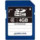 Green House GH-SDHC4G4F 4GB SD Card Japanese version