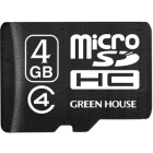 Green House GH-SDMRHC4DA-4G 4GB SD Card Japanese version