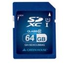 Green House GH-SDXCUB64G 64GB SD Card Japanese version