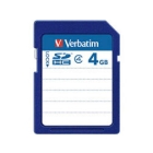 Mitsubishi Chemical Media Verbatim SDHC4GYVB1 4GB SD Card Japanese version